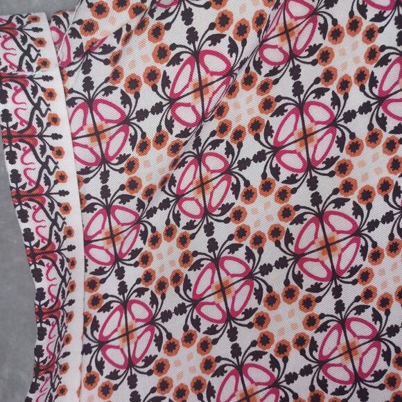 Max Studio Tunic Top Women Large Multi Geometric Hi-Low Boho Blouson Boxy Hippie - Picture 7 of 12